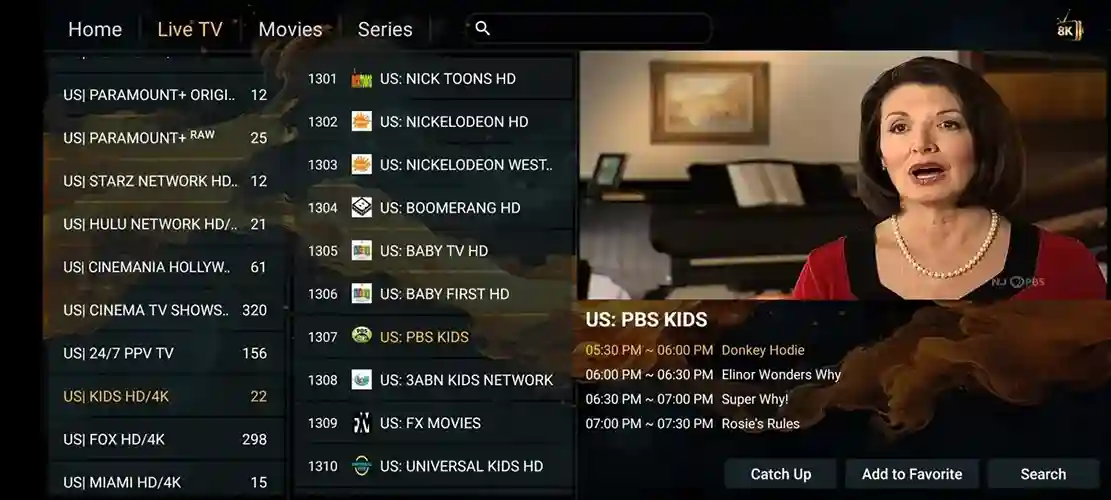 Preview 4 - Live & VOD IPTV Premium IPTV Subscription